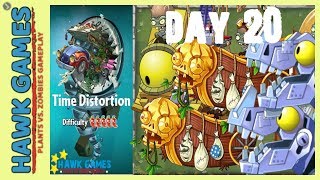 Plants vs Zombies 2 Time Disortion World Day 20 (All Bosses Battle)