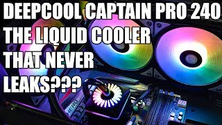 Deepcool Captain Pro 240 Liquid Cooler Riview, Install, Overclocking and lighting Test
