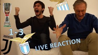 JUVENTUS-LAZIO 1-3 | LIVE REACTION | L'abbiamo portata a casa!