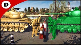 BATTLE AT THE BORDER! ~ Army Men: Civil War 15
