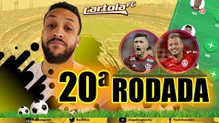CARTOLA FC 2019 | DICAS DE ESCALAÇÃO #20 RODADA | PARTIU 2º TURNO