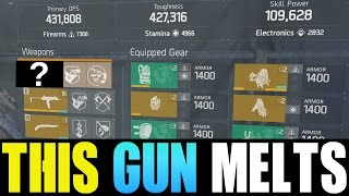 MOST UNDERRATED WEAPON THAT ACTUALLY MELTS! BEST PVP & PVE WEAPON FOR INSANE DAMAGE (THE DIVISION)