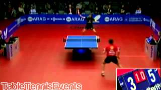 Timo Boll Vs Robert Gardos: 1/2 Final [Champions League 2012/2013]