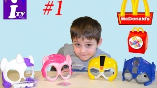 Новый Хеппи Мил 2016 январь феврарь с Мак Дональдс игрушки McDonald’s My Litle Pony Transformers toy