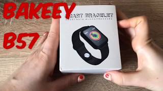 Bakeey B57 Smart Watch HR Blood Pressure | Смарт часы Bakeey B57 с пульсометром и тонометром