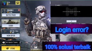 Cara mengatasi network error call of duty