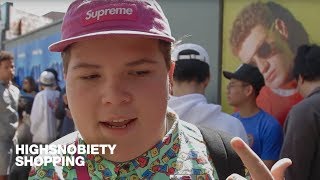 What Los Angeles Wore to the North Face x Supreme Drop