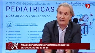 El doctor Fernando Centeno en el programa La 8 Magazine Valladolid