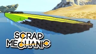 ВОДА В SCRAP MECHANIC?? СТРОИМ ОГРОМНЫЕ КОРАБЛИ НА ВОДЕ В SCRAP MECHANIC