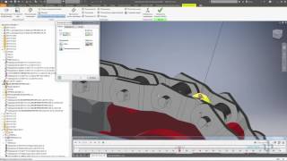10 Создание анимации движения транспортера в Autodesk Inventor