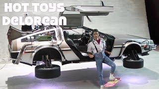 Custom Hot Toys Hover Delorean Back To The Future Part II Flight mode!