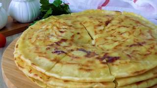 ЛЕПЕШКИ ЧУДУ С КАРТОФЕЛЕМ И СЫРОМ!***PELLET CHUDU WITH POTATOES AND CHEESE!