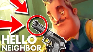 Minecraft Hello Neighbor - How To Get The Secret Gun (Minecraft Roleplay)
