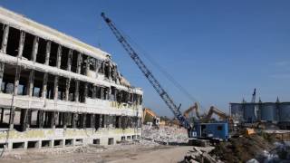 Menck M152 dragline with wrecking ball of Luff Abbruch & Recycling GmbH