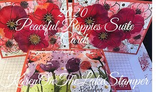 Beautiful Peaceful Poppies Suite Cards