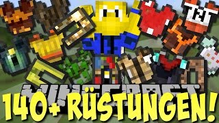 140+ NEUE RÜSTUNGEN!! (mit Effekten | Block Armor Mod) [Deutsch]