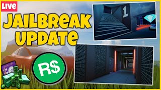 ? FREE ROBUX GIVEAWAYS!! | Roblox Jailbreak NEW UPDATE IS OUT!! | NEW Gamemode, Robberies, Graphics