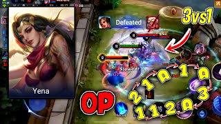 YENA; MOST (BROKEN) COMBO IN THE GAME | SoloQ | YENA BUILD | AoV | Rov | Liênquân | 伝説対決 |