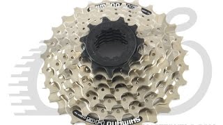 Распаковка кассеты Shimano CS-HG41-7
