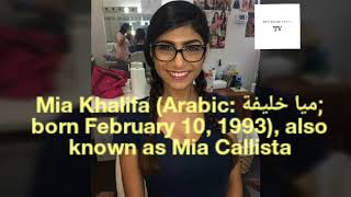 Mia khalifa story line..