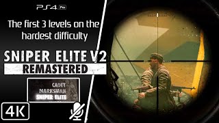 Sniper Elite v2 Remastered [4K] First 3 levels [Sniper Elite difficulty]