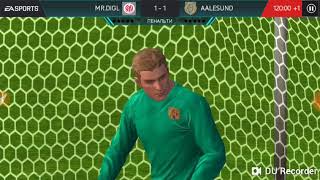 Пенальти в FIFA MOBILE