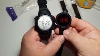 Мини бизнес идеи часы Waterproof Men's Boy LCD Digital Stopwatch Date Rubber Sport Wrist Watch d5