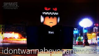 Billie Eilish - idontwannabeyouanymore (Roblox music video)