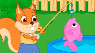 Famille d'Écureuil - Poisson Magique Animé 2022 en Français