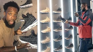 SHOPPING AT LEBRON JAMES LIMITED/SECRET POP UP SNEAKER SHOP IN CLEVELAND!