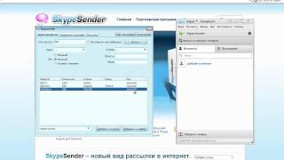 SkypeSender Урок 2. Поиск контактов