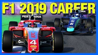 F1 2019 Career Mode : FORMULA 2 to F1 STORY!! (Part 1)