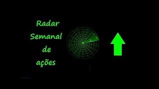 ?? Radar Semanal de Ações 15-10-2019
