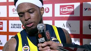 Post-game Interview: Ali Muhammad, Fenerbahce Dogus Istanbul