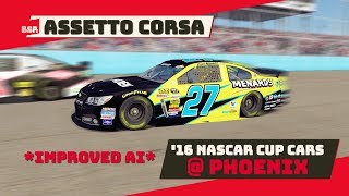 Assetto Corsa - '16 NASCAR Cup Cars - Phoenix (mods)