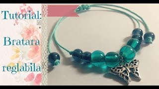 TUTORIAL :  bratara reglabila