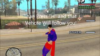 GTA San Andreas - Superman MOD Instructions