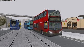 OMSI 2 - Snow Troubles In Keedlestone - Route 65 - Citybus 400r