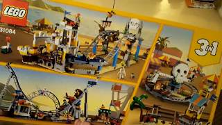 Lego Set 31084 Creator Pirate Roller Coaster Timelapse Build