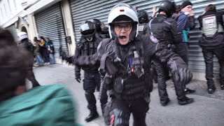 "Le peuple face à l'Etat policier: immersion dans la manif du 17 décembre"