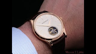 Jaeger LeCoultre Master Ultra Thin Tourbillon