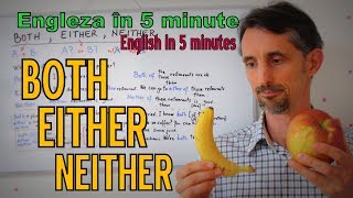 Lectii Gramatica Engleza - BOTH, EITHER, NEITHER - English Grammar Lessons