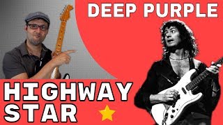 Assolo di HIGHWAY STAR - DEEP PURPLE - L'unico tutorial COMPLETO!