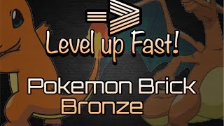 HOW TO LEVEL UP FAST!! | ROBLOX Pokemon brick bronze | Ez Xp