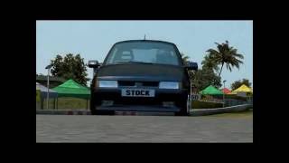 LFS. Lada Samara stock. Slowmotion.
