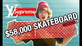 LOUIS VUITTON SUPREME SKATEBOARD and CAR for my Birthday!!!