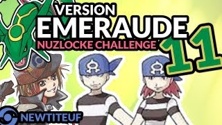 POKEMON EMERAUDE #11 - Le Team Aqua à Poivressel - Nuzlocke Challenge