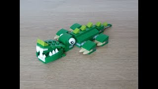 LEGO MIXELS SERIES 10 MOC Instructions CROCODILE JUNGLE TRIBE