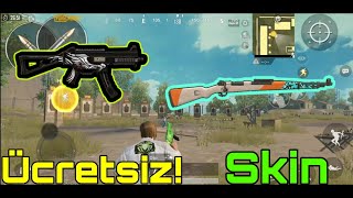PUBG Mobile ÜCRETSİZ SİLAH SKİNİ HİLESİ! ???