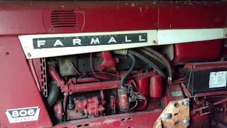 Some back ground about the Farmall 806